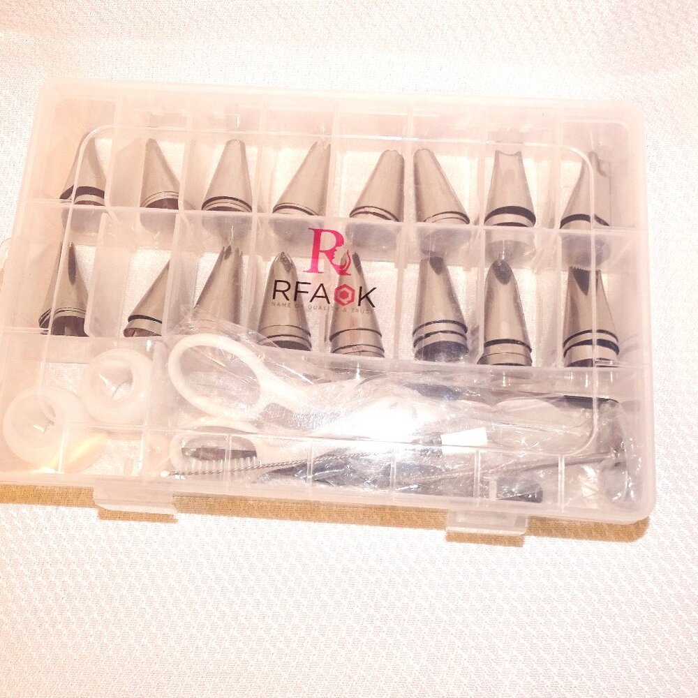 RFAQK Cake Decoration Tips and Supplies